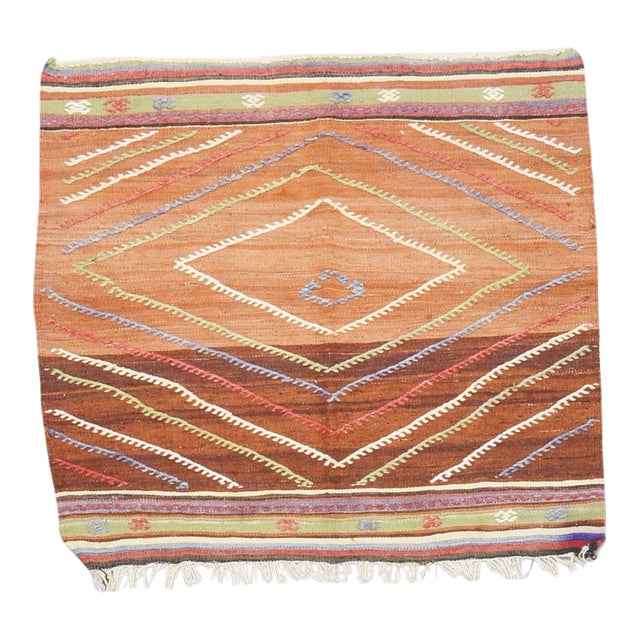 Moroccan Hand Knotted Beni Ourain Rug With Soft Texture,3'3"X3'8" For Sale