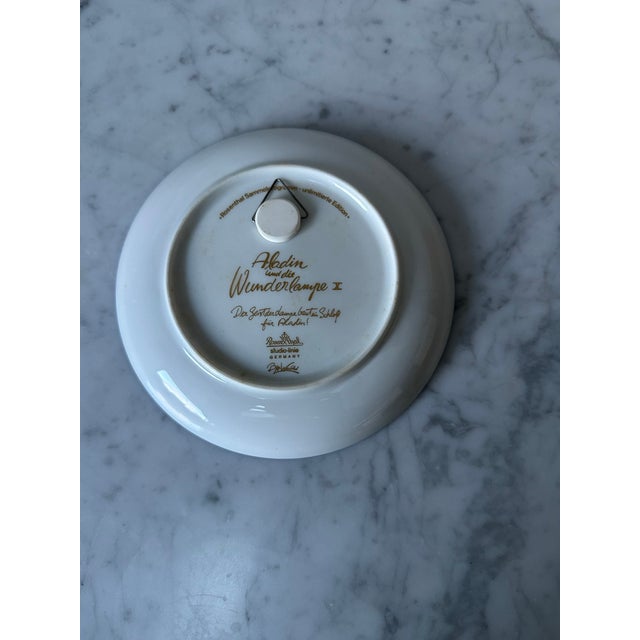 1990s 1990s Rosenthal Studio Line Aladin Sammel-Teller Plate Design by Bjorn Wiinblad #No 10 For Sale - Image 5 of 11