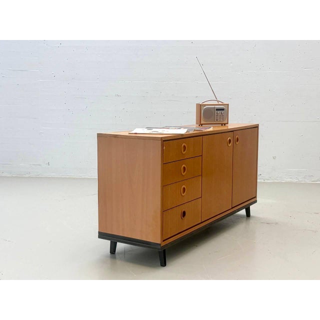 Wood Vintage Scandinavian Style Sideboard, 1960s For Sale - Image 7 of 15