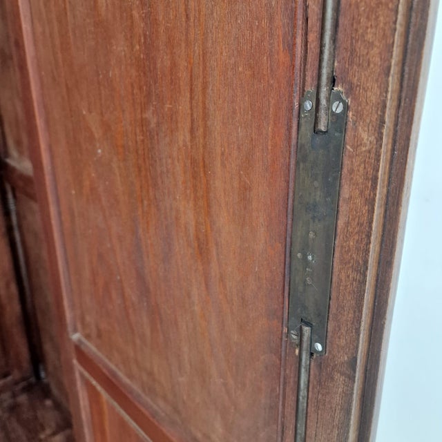 Viennese Art Nouveau Walnut Wardrobe with Floral Marquetry from Jacob & Josef Kohn, 1890s For Sale - Image 9 of 18