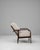 20th Century French Art Deco Upholstered Armchair With Reclining Back For Sale - Image 18 of 18