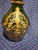 19th Century Bohemian Emerald Green Enameled & Gilt Glass Decanter With Stopper For Sale - Image 4 of 4