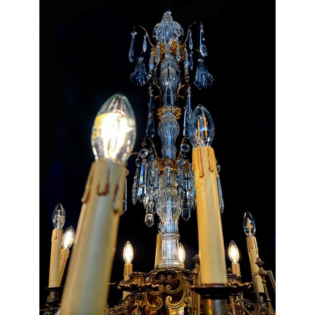 Boho Chic Bohemian Chandelier, Vienna, 1930s For Sale - Image 3 of 18