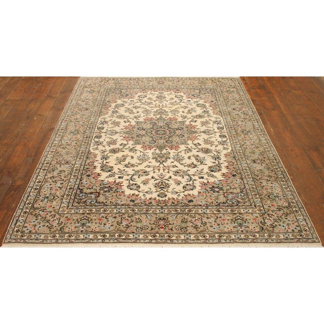 Middle Eastern Hand-Knotted Rug For Sale - Image 5 of 11