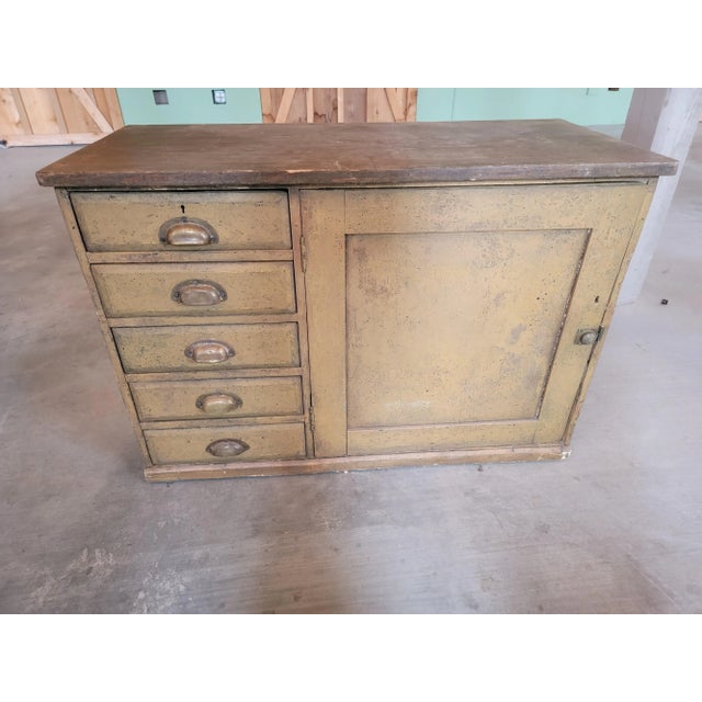 Antique English Painted Cupboard For Sale - Image 13 of 13