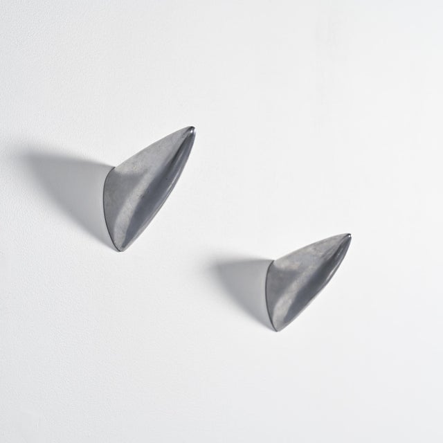 Chab Wellington Coat Hooks from Philippe Starck for O.W.O, 1987, Set of 2 For Sale - Image 11 of 11