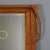 Large Vintage Mirror with Oak Frame For Sale - Image 5 of 12