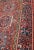 Red-Toned Antique Hand Knotted Persian Karadjeh Rug With Geometric Medallions and Designs For Sale In Atlanta - Image 6 of 12