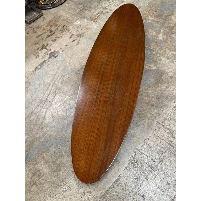 Brown Augusto Bozzi, Coffee Table for Saporiti, 1960s For Sale - Image 8 of 10