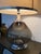 Vintage Italian Smoked Glass and Chrome Table Lamp, 1980s For Sale - Image 18 of 18