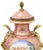 Impressive 19th Century French Sèvres Style Ormolu Mounted Porcelain Covered Urn For Sale - Image 11 of 14
