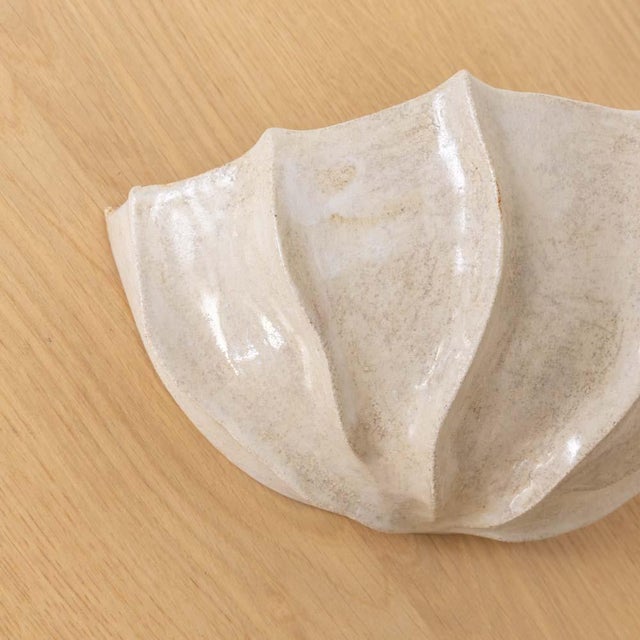 2020s Thala Sculptural Ceramic Sconce For Sale - Image 5 of 9