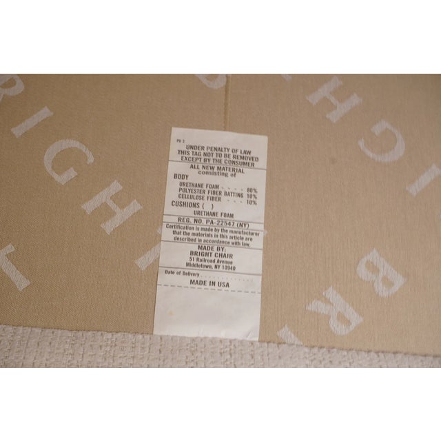 Bright Chair Sectional Sofa - Mint Condition For Sale - Image 11 of 11