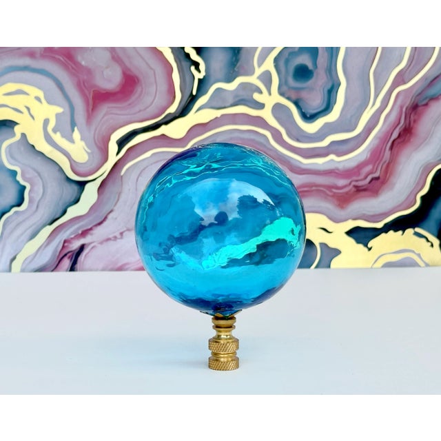 Upgrade your existing lighting or add a distinctive finishing touch to any table lamp with a designer lamp finial. Crafted...