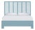 Liam Standard Bed Queen - Pool Blue For Sale