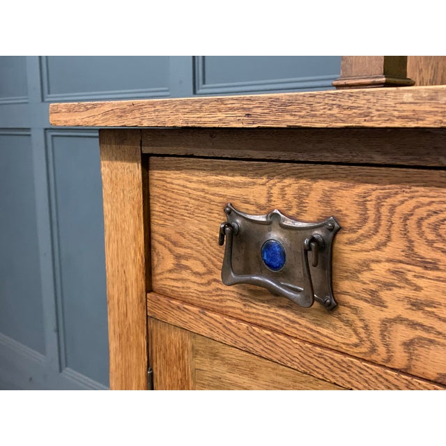 Arts & Crafts Oak Sideboard, 1900s For Sale - Image 17 of 18