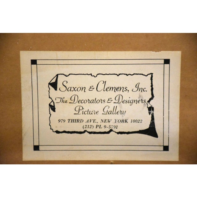 1967 Portrait Etching of Rembrandt by Joel Iskowity Titled “Homage to Rembrandt” For Sale In Boston - Image 6 of 7