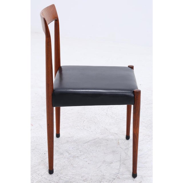 Mid-Century Teak Chairs from Lübke, 1960s, Set of 4 For Sale - Image 14 of 17