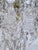Vintage Hollywood Regency Florentine Brass Tiered Crystal Basket Chandelier For Sale - Image 4 of 7