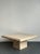 Late 20th Century Vintage Boho Italian Stone International Travertine Coffee Table For Sale - Image 5 of 11