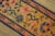 1920s Orange Amber Floral Antique Chinese Tibetan Rug 2'1" X 8'4" Wool Knotted Carpet Runner For Sale - Image 10 of 11