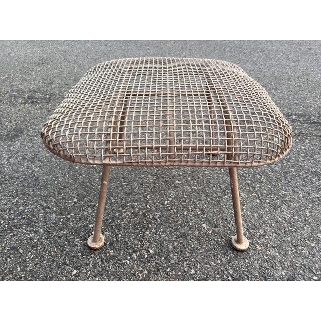 Mid 20th Century Mid 20th Century Russell Woodard Sculptura Footstool Ottoman, Attributed For Sale - Image 5 of 12