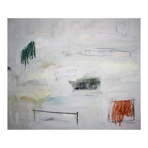 "(An Attempt At) a Structured Retelling of Events" Contemporary Abstract Painting by Brian Jerome