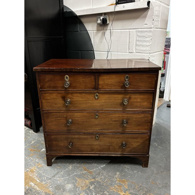 Georgian Chest of Drawers in Mahogany For Sale - Image 10 of 12