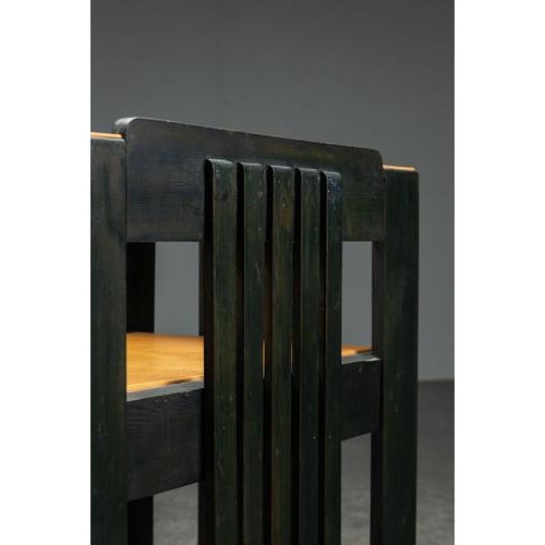 Brown Modernist Desk Chair by J.P.D. van Gelder For Sale - Image 8 of 15