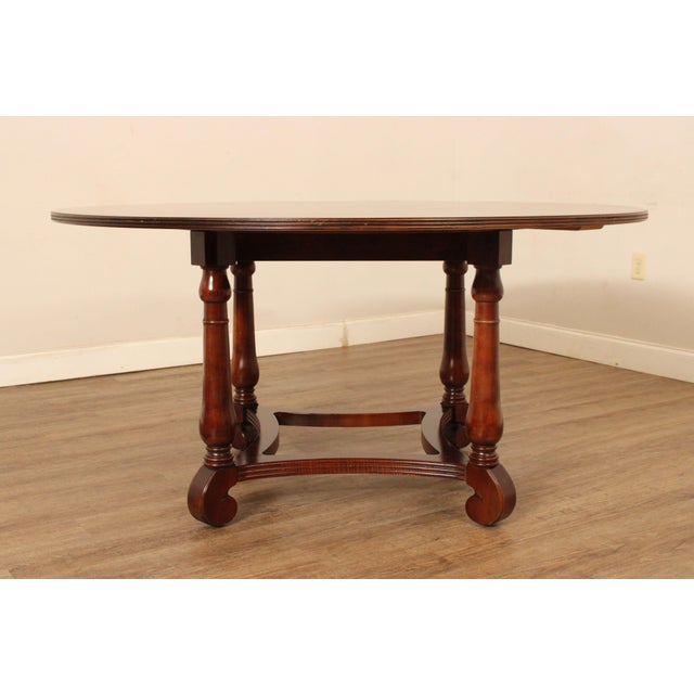 Ethan Allen British Classics Collection Round Dining Table Chairish