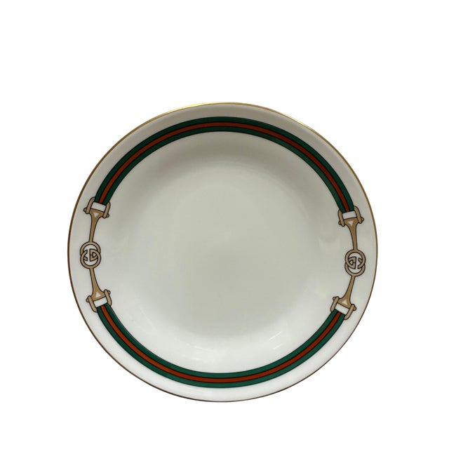 Italian Rare Vintage Italian Gucci by Richard Ginori Porcelain Dinnerware & Serving Set - 62 pcs For Sale - Image 3 of 12
