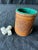 Mexican 1960s Custom Leather Dice Cup For Sale - Image 3 of 7