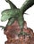 Monumental 20th Century Chinese Spinach Jade Carved Eagle on Naturalistic Base For Sale - Image 9 of 11