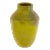 Chartreuse Green Studio Art Vase For Sale
