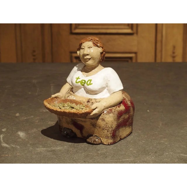 Painted French Tea Leaf Holder From Provence For Sale - Image 11 of 11