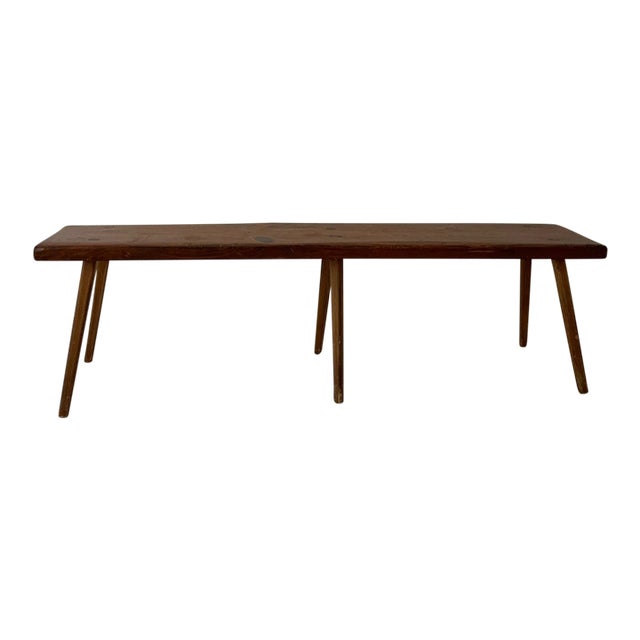 1950s 6-Legged Bench For Sale