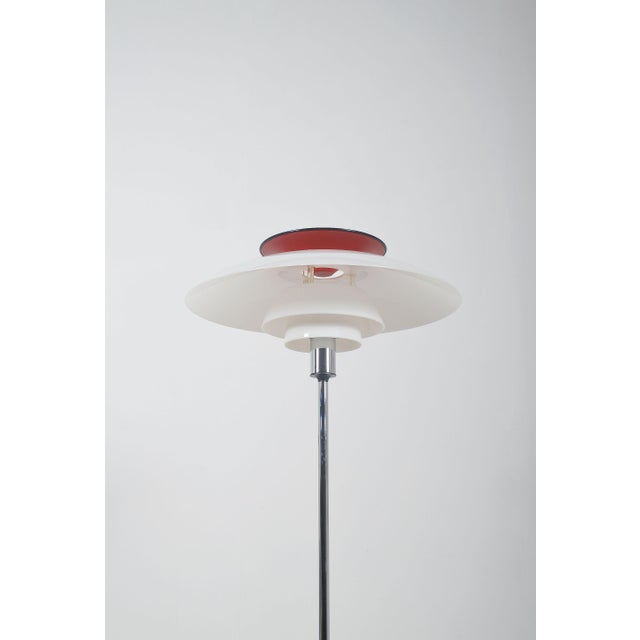 Danish floor lamp model PH 80 designed by Poul Henningsen for Louis Poulsen. This floor lamp was manufactured after the...