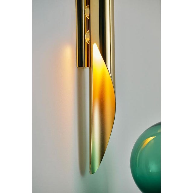 Oblong Ruban Wall Lamp by Jennifer Midoz For Sale - Image 4 of 8