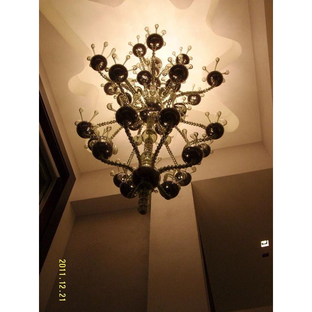 Glass Murano Scenic Hanging Light by Vetrarti For Sale - Image 7 of 18
