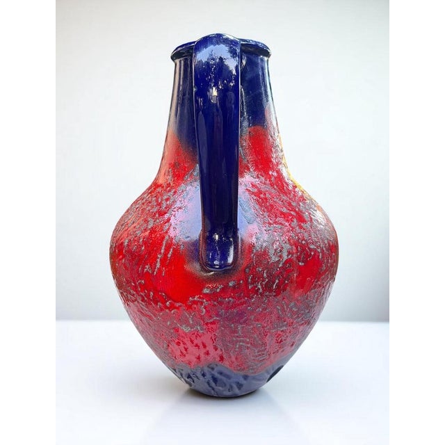 Fat Lava Ceramic Jug from Dümler & Breiden, 1960s For Sale - Image 4 of 11
