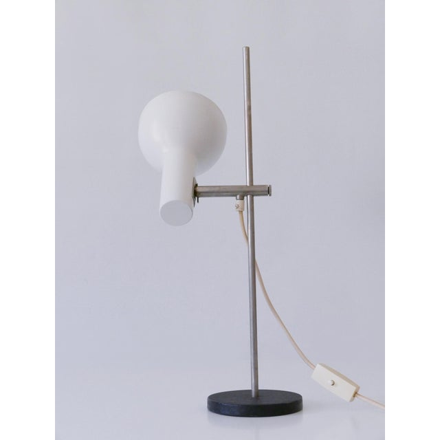 Mid-Century Modern Minimalistic Adjustable Desk Light attributed to Gebrüder Cosack, 1960s For Sale - Image 14 of 18