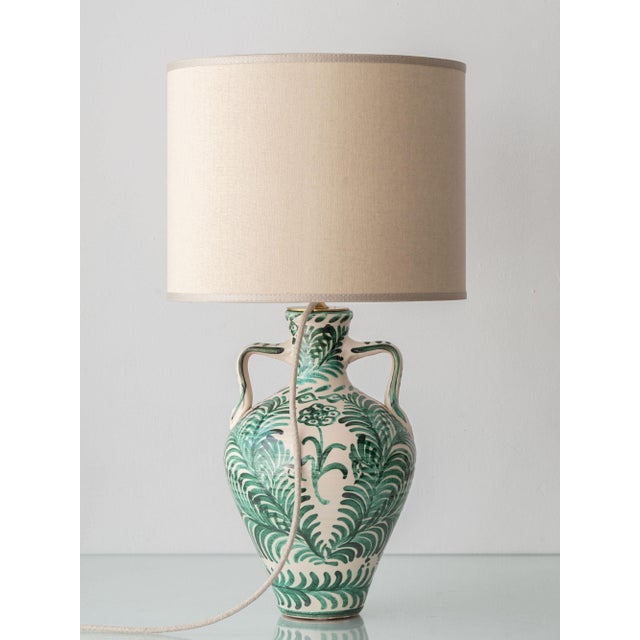 Spanish Revival Ceramic Table Lamps, 2010s, Set of 2 For Sale - Image 4 of 18