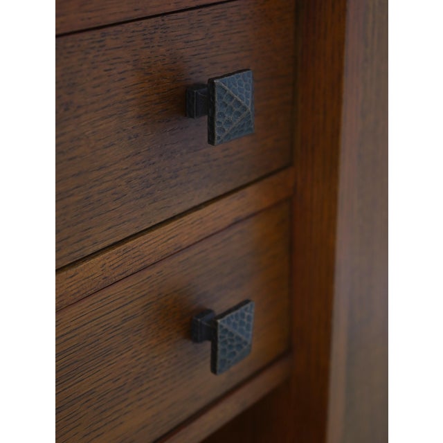 Stickley Mission Oak Arts & Crafts Bookcase Desk For Sale - Image 11 of 18
