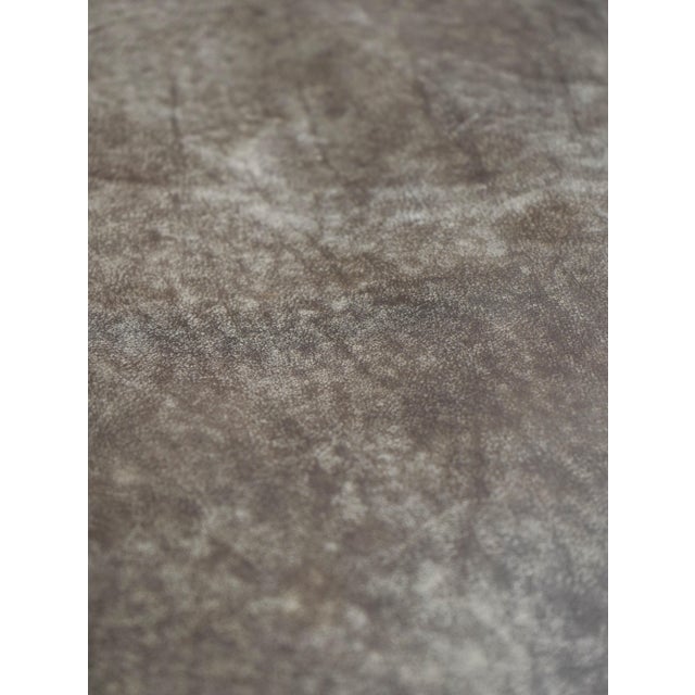 Ralph Lauren Leather Chippendale Wing Chair For Sale - Image 10 of 18