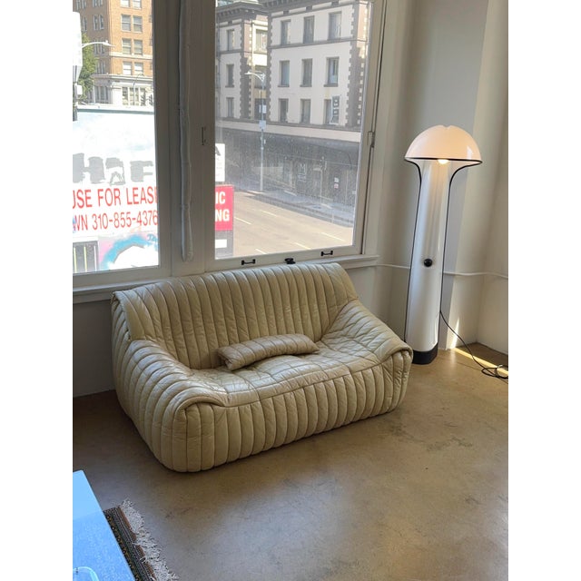 Animal Skin Sandra Loveseat by Annie Hieronimus for Cinna, 1980s For Sale - Image 7 of 7