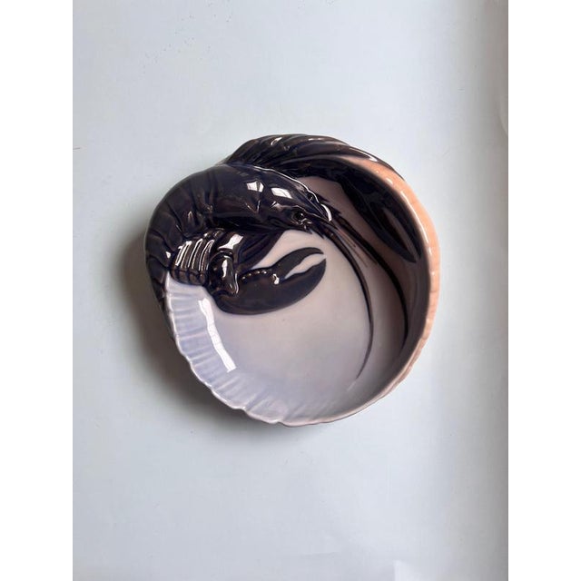 Type 3498 Lobster Bowl by Erik Nielsen for Royal Copenhagen For Sale - Image 3 of 9