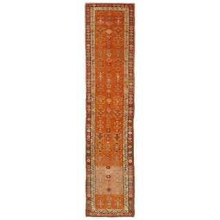 Vintage Handmade Runner Rug For Sale