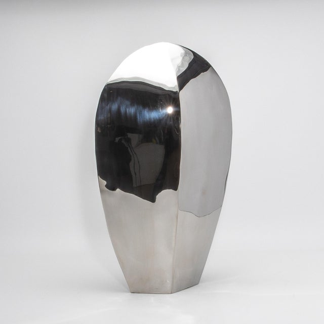 2020s Modern Abstract Sculpture in Stainless by Patrick Coard Paris For Sale - Image 5 of 8