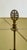 Wood Antique Celadon Ginger Jar Two Light Lamp For Sale - Image 7 of 8