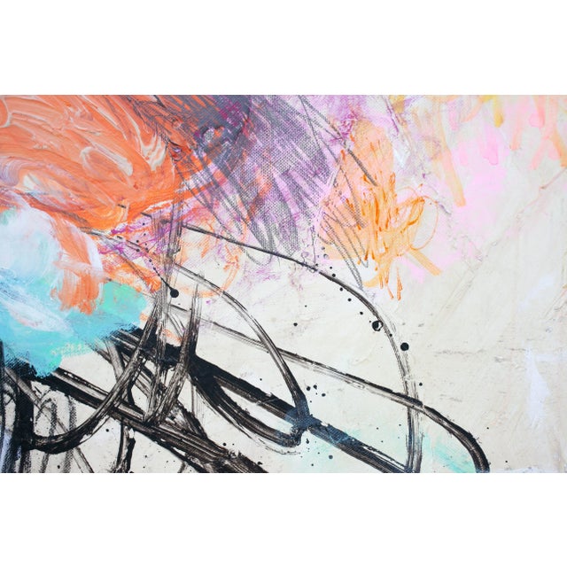 2020s Contemporary Abstract Acrylics/Mixed Media on Canvas "Tt" by Carolina Alotus For Sale - Image 5 of 7